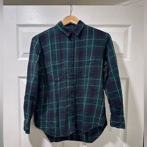 Madewell Flannel Plaid Shirt